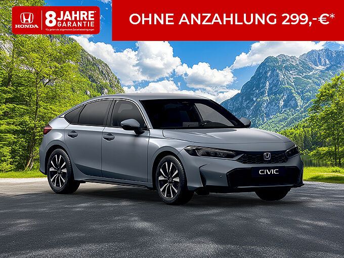 Civic e:HEV Elegance 0726 Civic e:HEV Elegance - Leasing 299 €